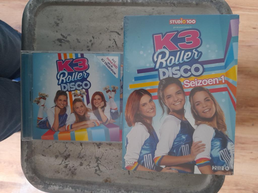 K3 Roller Disco DVD + CD, Cd's en Dvd's, Avontuur, Verzenden, Alle leeftijden, Zo goed als nieuw