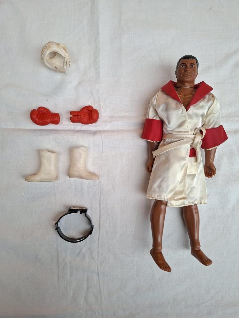 Action figure Muhammad Ali, Mego Corp. 1975, CASSIUS CLAY, Ophalen of Verzenden, Gebruikt
