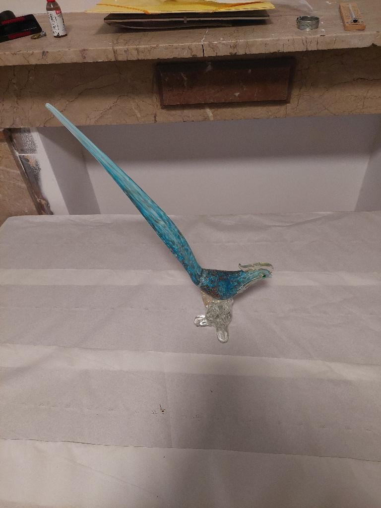 Coq en verre de Murano, Enlèvement