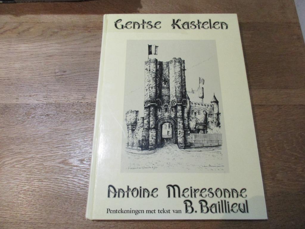GENTSE KASTELEN MEIRESONNE PENTEKENINGEN EN TEKST, Ophalen of Verzenden, Zo goed als nieuw