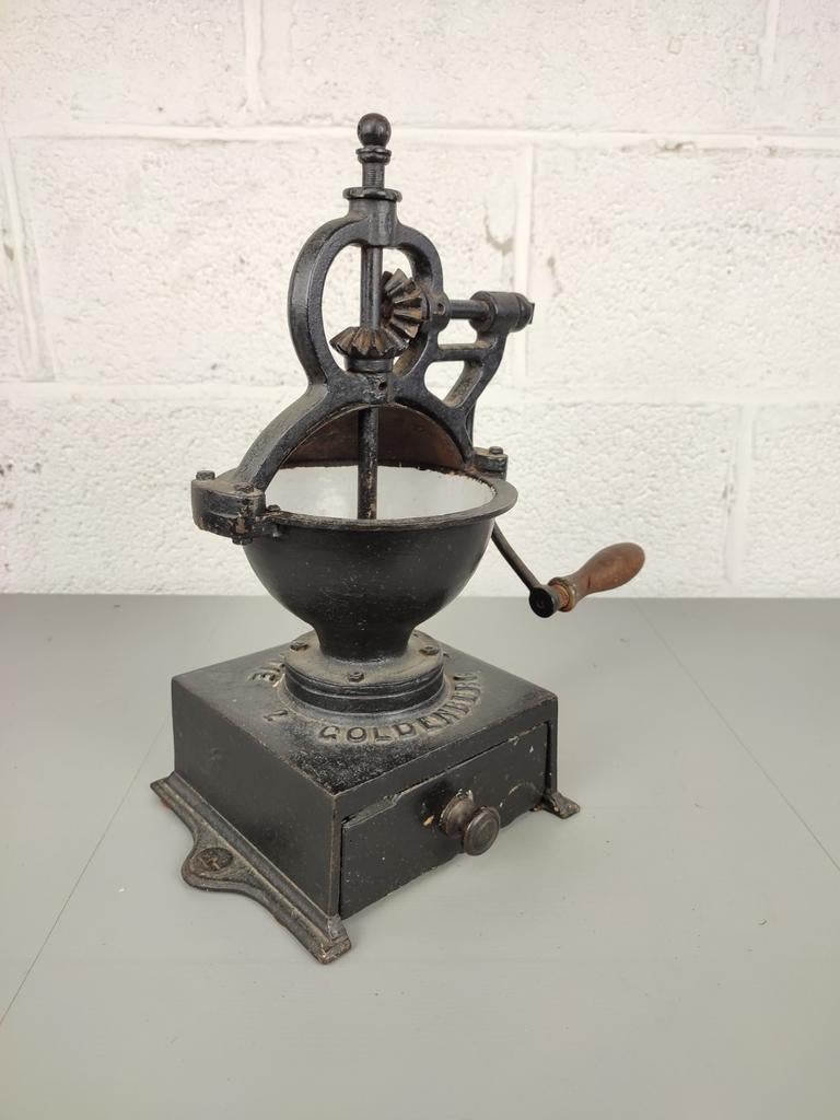 Grote Goldenberg toonbank koffiemolen, Ophalen of Verzenden