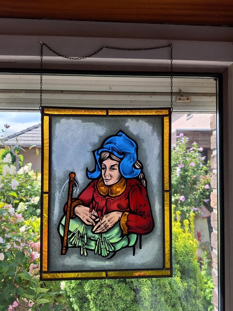 Glasraam 2 loden omkadering, Enlèvement, Comme neuf