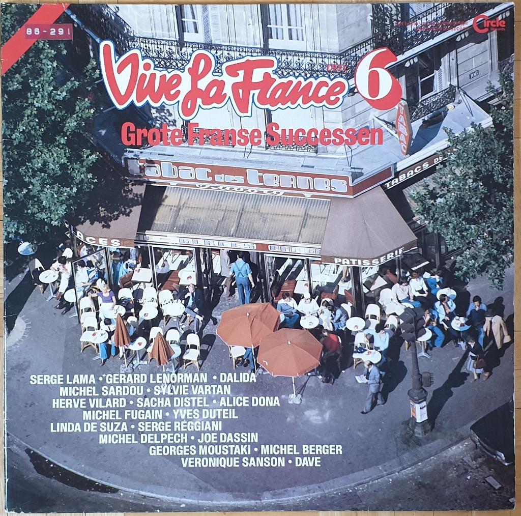 2LP Vive la France 6 - artistes divers, Enlèvement ou Envoi, Utilisé, 12 pouces, Pop