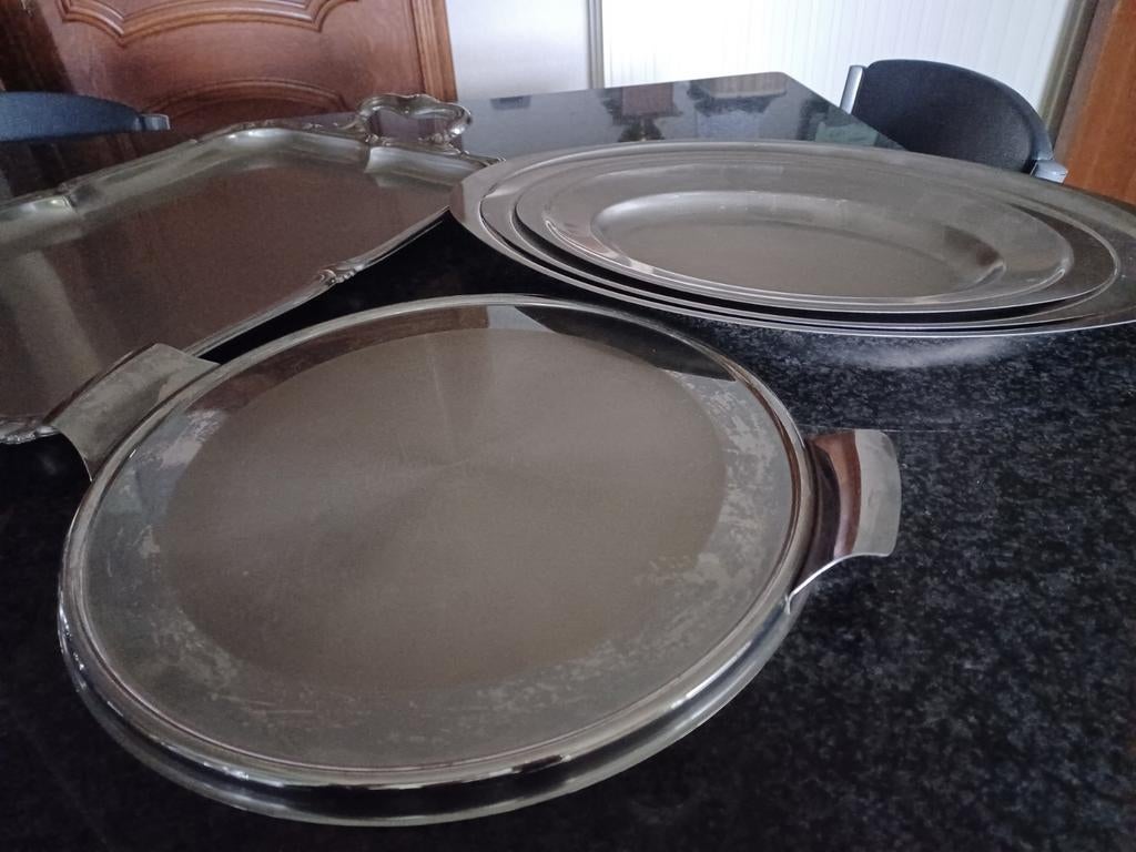 Inox schotels, Ophalen, Gebruikt, Inox, Overige typen