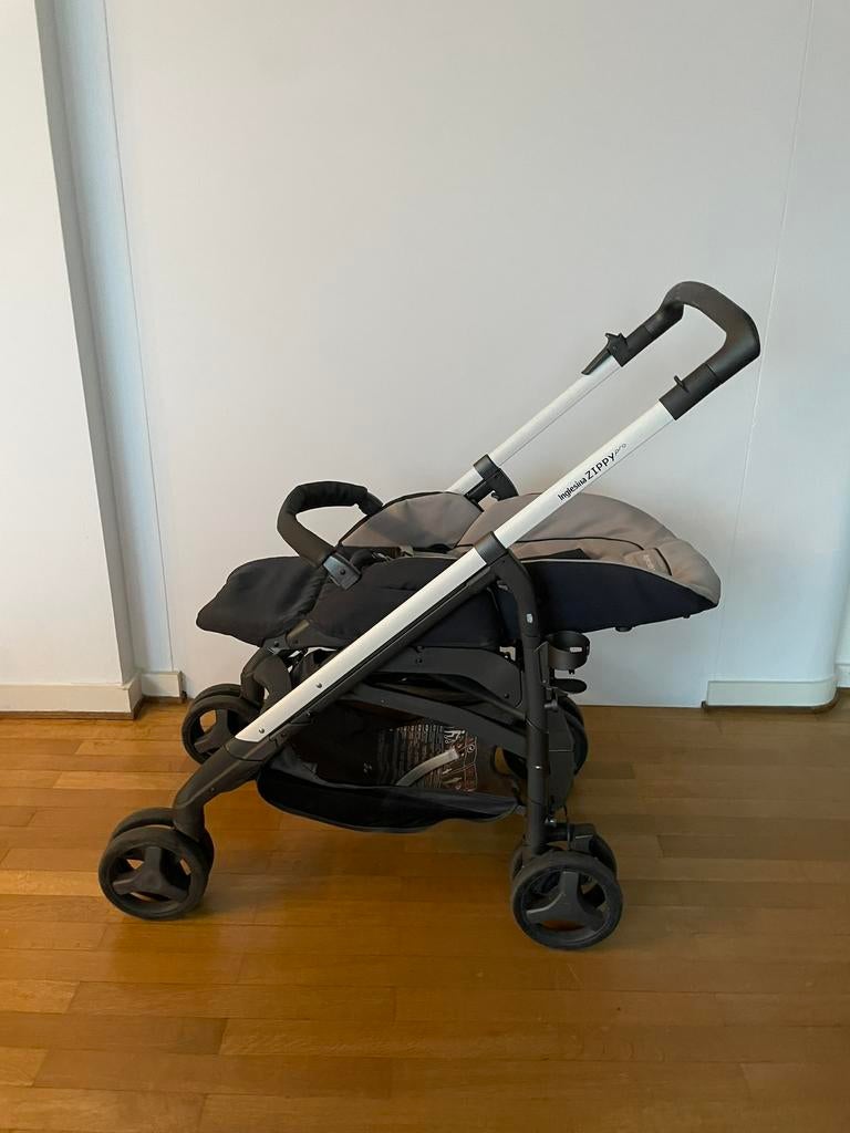 Poussette 2 en 1 + berceau, Enlèvement, Comme neuf