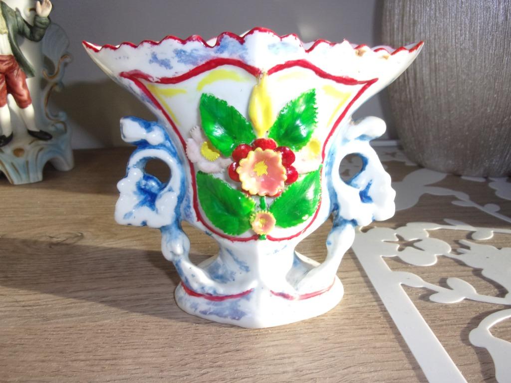 vase ancien porcelaine relooké, Enlèvement ou Envoi