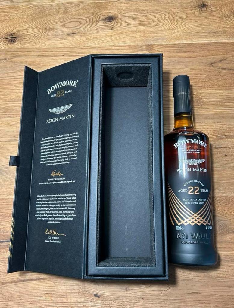 Bowmore Aston Martin 22Yo, Verzamelen, Wijnen, Ophalen of Verzenden, Nieuw