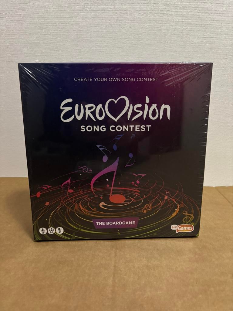 Eurovision song festival - bordspel, Ophalen of Verzenden, Nieuw, Just Games