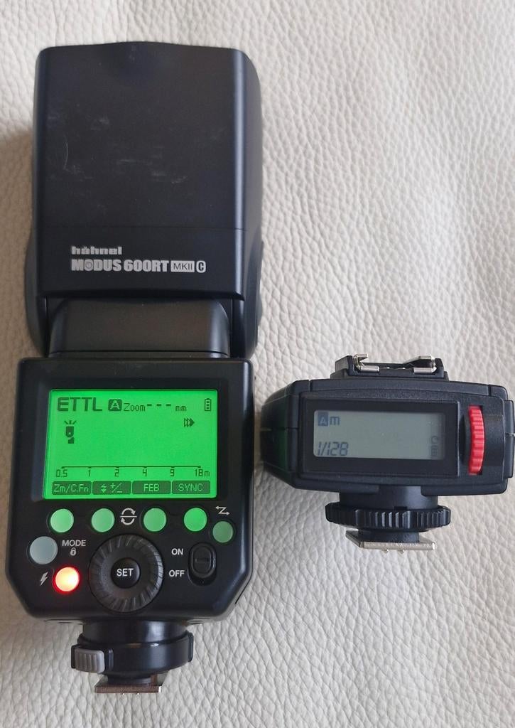 Flash Hähnel Modus 600RT MK2 Canon r, Audio, Tv en Foto, Ophalen of Verzenden, Canon