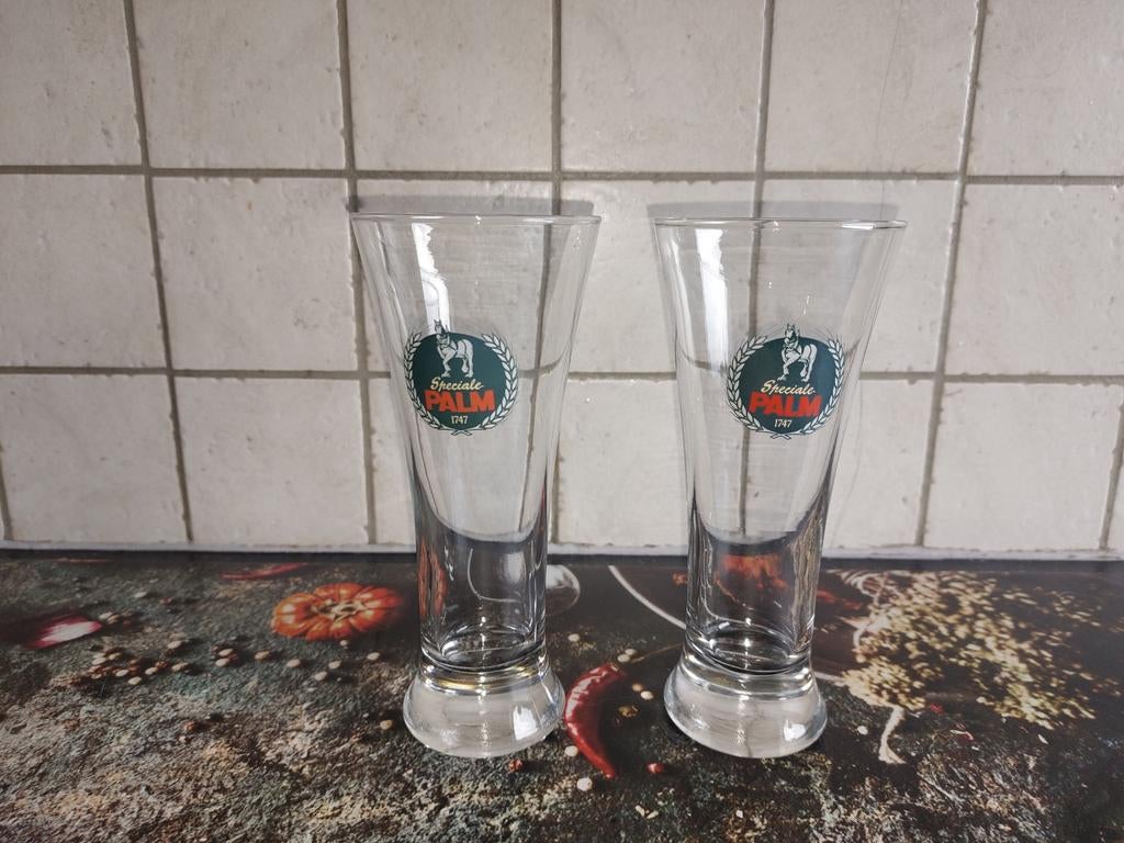 Verre Palm Whistles, Enlèvement ou Envoi, Comme neuf, Verre à bière