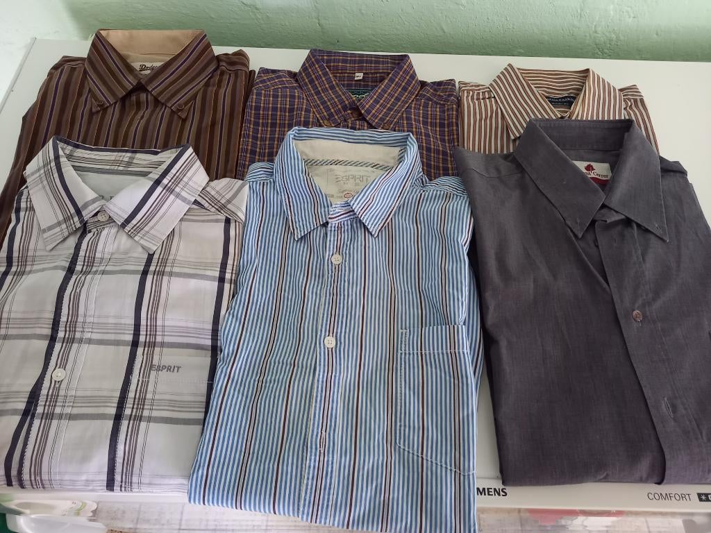 chemises homme courtes et longues manches, Vêtements | Hommes, Chemises, Enlèvement