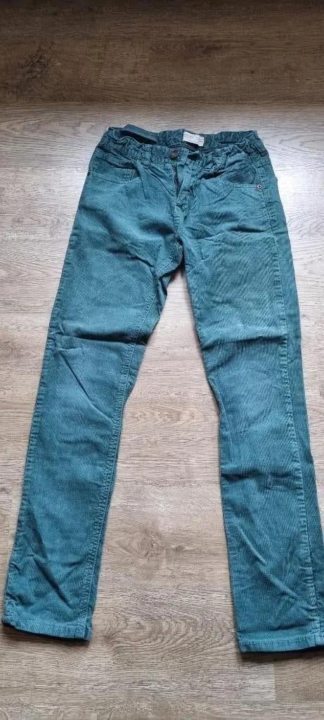 groene velours broek Zara maat 152, Broek, Gebruikt, Ophalen of Verzenden, Zara Boys