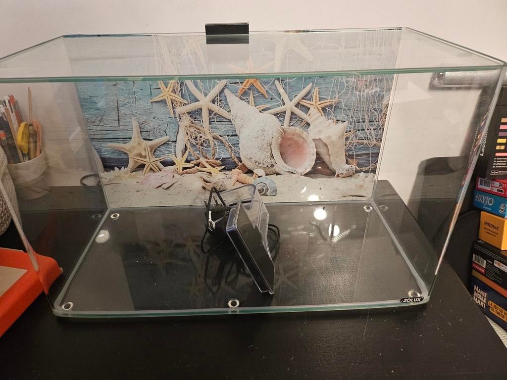 Aquarium zolux, Ophalen