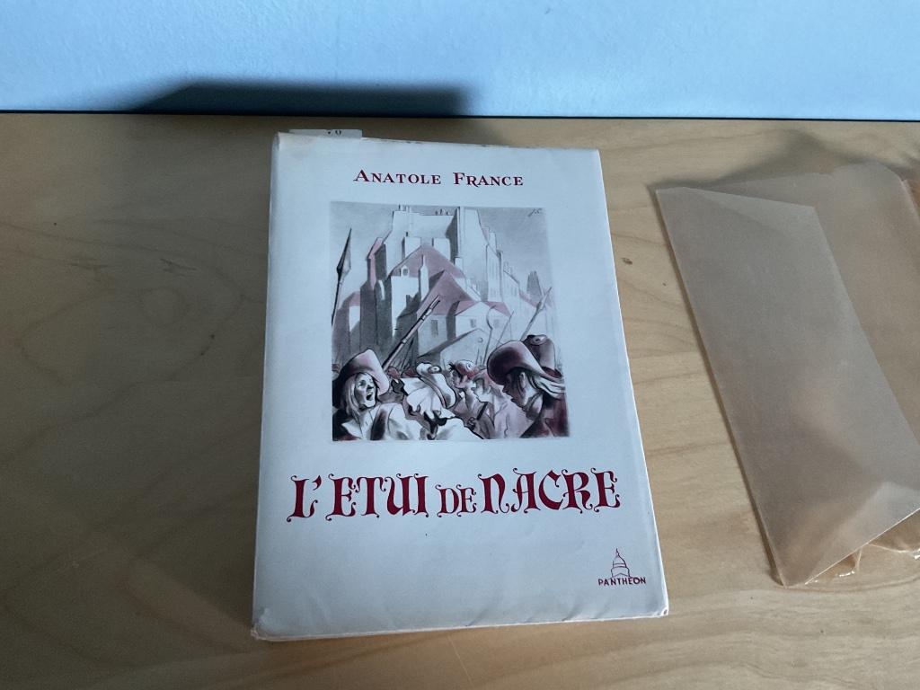 Livre numéroté et illustré par Anatole France, Livres, Enlèvement ou Envoi, Europe autre