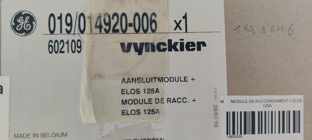 Elektriciteitskast, Ophalen, Nieuw, Overige typen