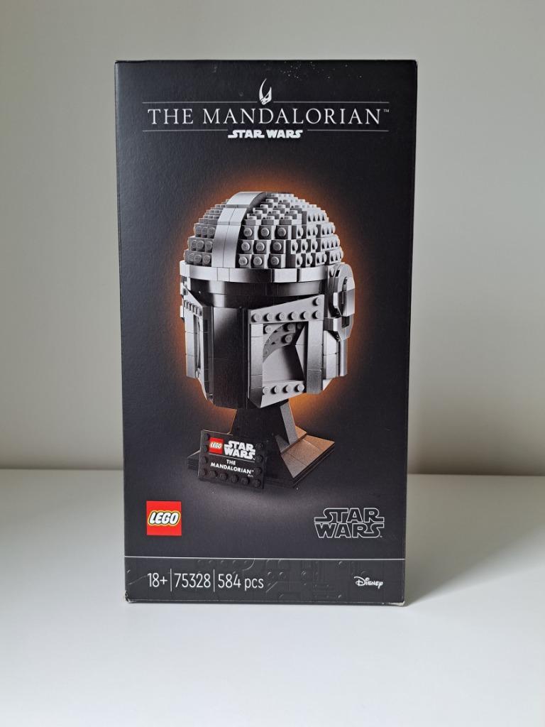Lego Star Wars 75328 DE MANDALORIAANSE HELM - HELM, Ophalen of Verzenden, Zo goed als nieuw, Complete set, Lego