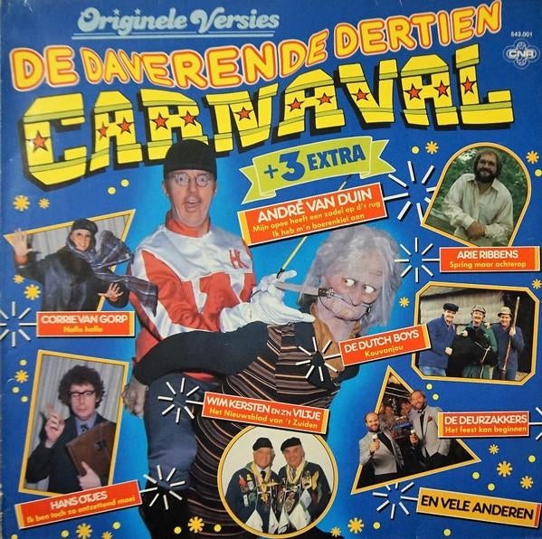 De Daverende Dertien Carnaval + 3 Extra 1985 - Various, Ophalen of Verzenden, Zo goed als nieuw, 12 inch, Pop