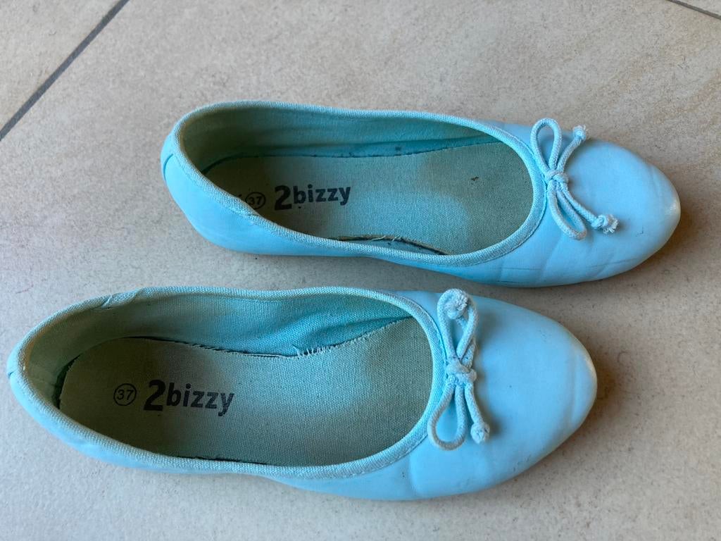 Lichtblauwe Meisjesschoenen 2bizzy maat 37, Enlèvement, Utilisé, Chaussures, Fille
