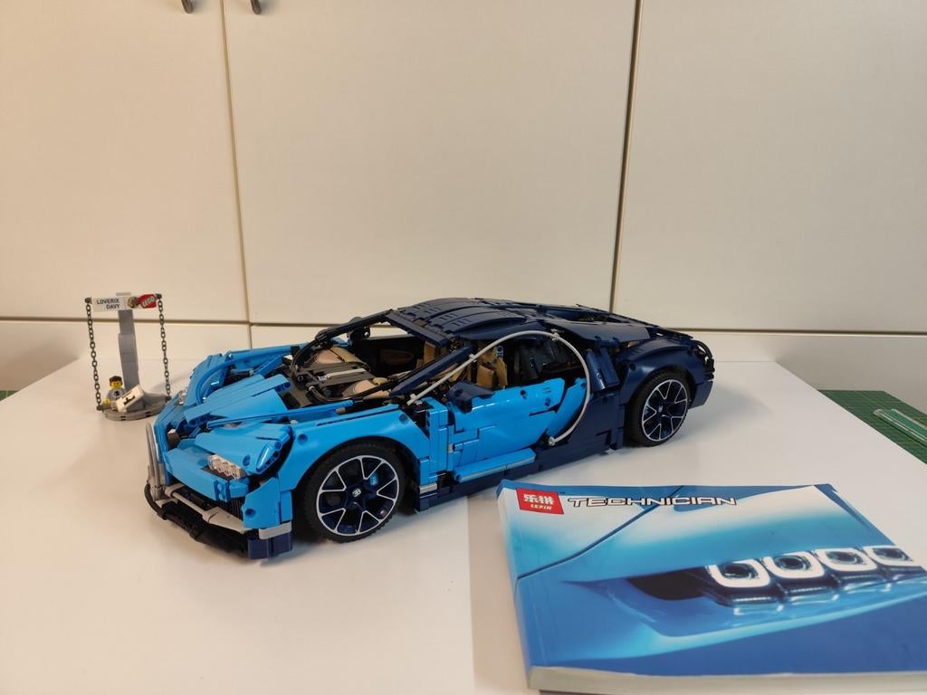Blocs de construction Bugatti - compatibles avec Lego, Collections, Enlèvement ou Envoi, Utilisé