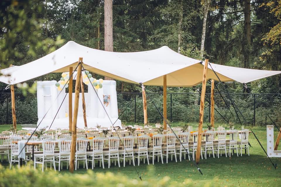 Te Huur: Strechtent, Tuin en Terras, Partytenten, Zo goed als nieuw, Ophalen