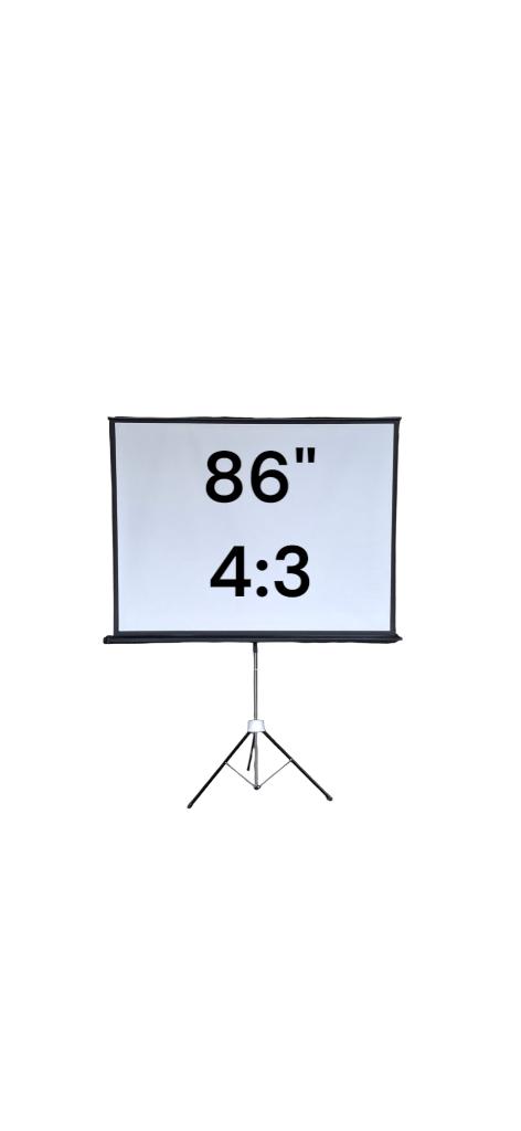 Beamerscherm/Projectiescherm 86inch Div modellen - New, Ophalen of Verzenden, Nieuw