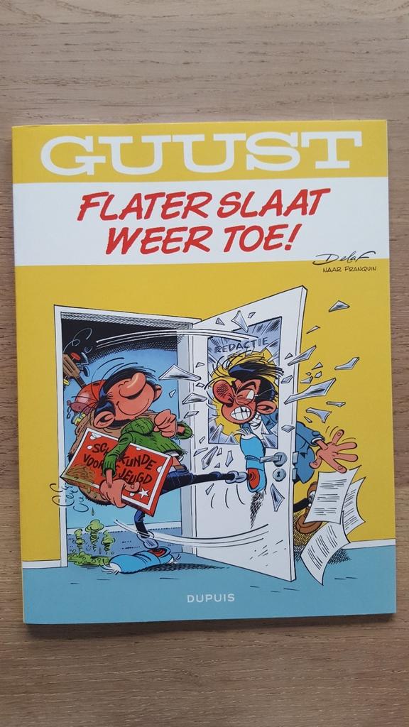 Nieuwe strip GUUST flater slaat weer toe, Boeken, Eén stripboek, Ophalen of Verzenden, Nieuw