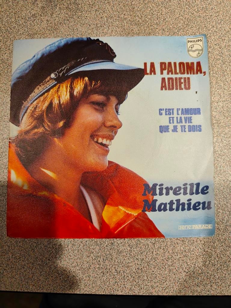 Mireille Mathieu, la Paloma, adieu. C'est l'amour et la vie, Ophalen of Verzenden, Zo goed als nieuw