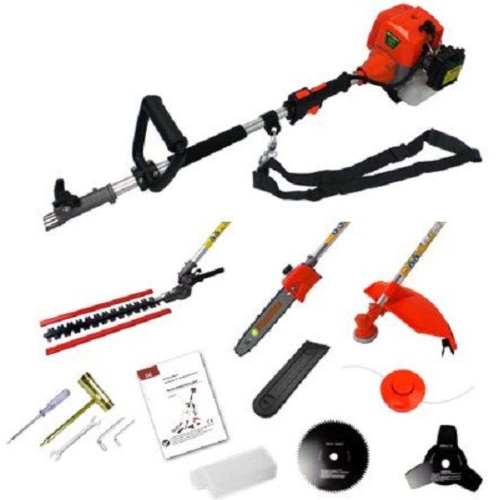 Multitool bosmaaier heggeschaar etc. 6 in 1. Nieuw!!!, Ophalen, Benzine, Nieuw, 30 tot 50 cm