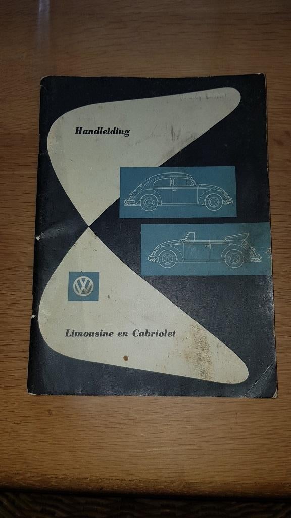 Kever VW Ovaal handleiding 1957 Nederlands., Autos : Divers, Modes d'emploi & Notices d'utilisation, Enlèvement ou Envoi