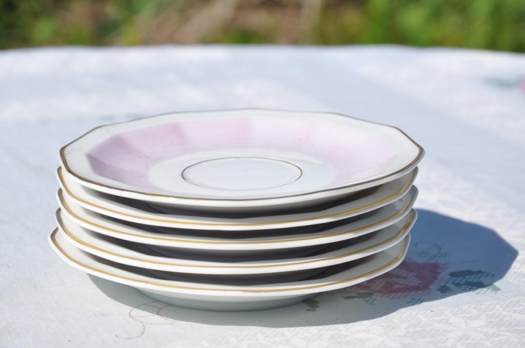 5 sous tasse porcelaine cerabel, Antiek en Kunst, Ophalen of Verzenden