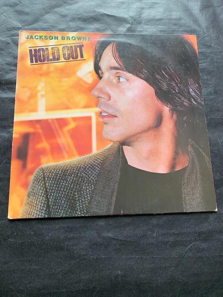 JACKSON BROWNE "Hold Out" rock LP (1980) IZGS, Enlèvement ou Envoi, Utilisé, 12 pouces, Pop rock