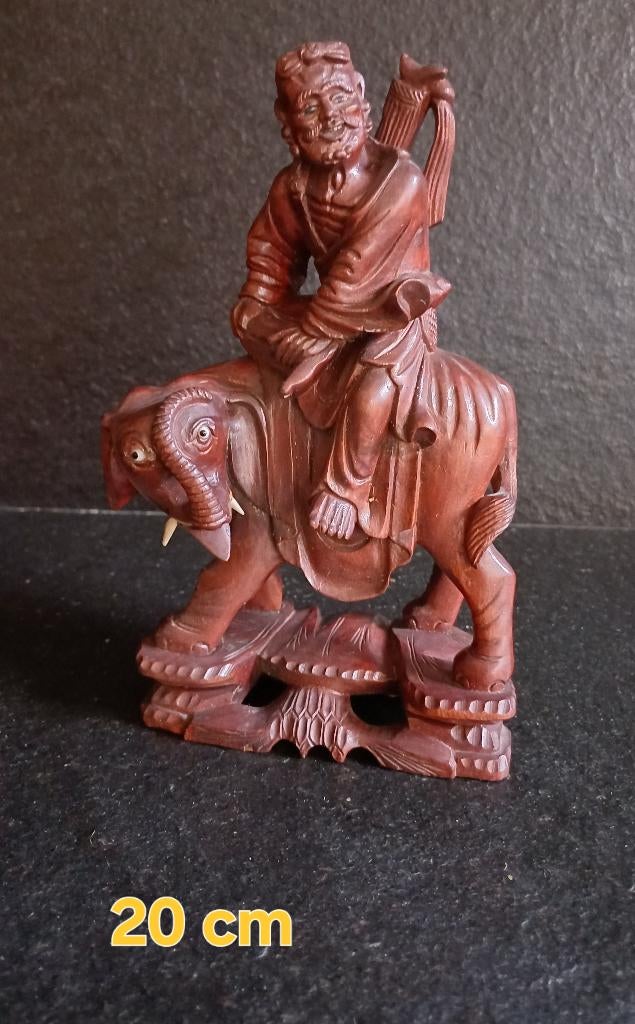 houten beeld, Ophalen of Verzenden