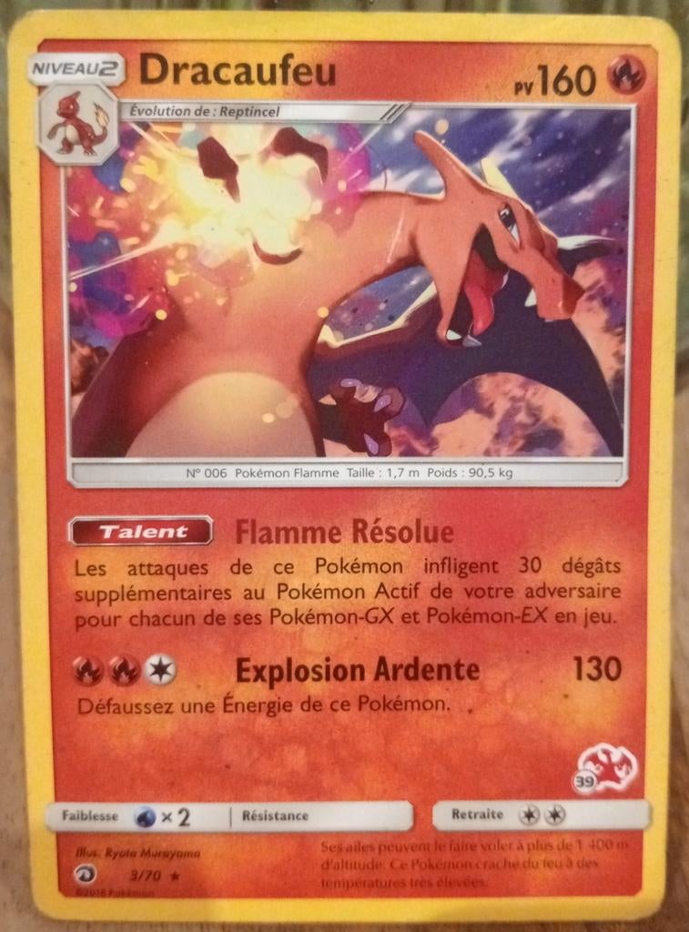 Carte Pokémon Dracaufeu – 3/70 – 160 PV – Rare, Hobby & Loisirs créatifs, Jeux de cartes à collectionner | Pokémon, Enlèvement ou Envoi