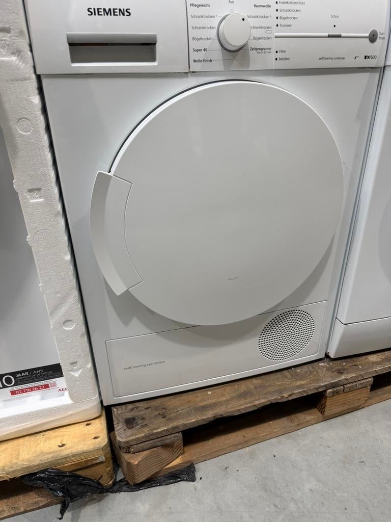 Te koop: Siemens iQ500 wasdroger 10kg, Classe énergétique A ou plus économe, Enlèvement ou Envoi, Chargeur frontal, Utilisé