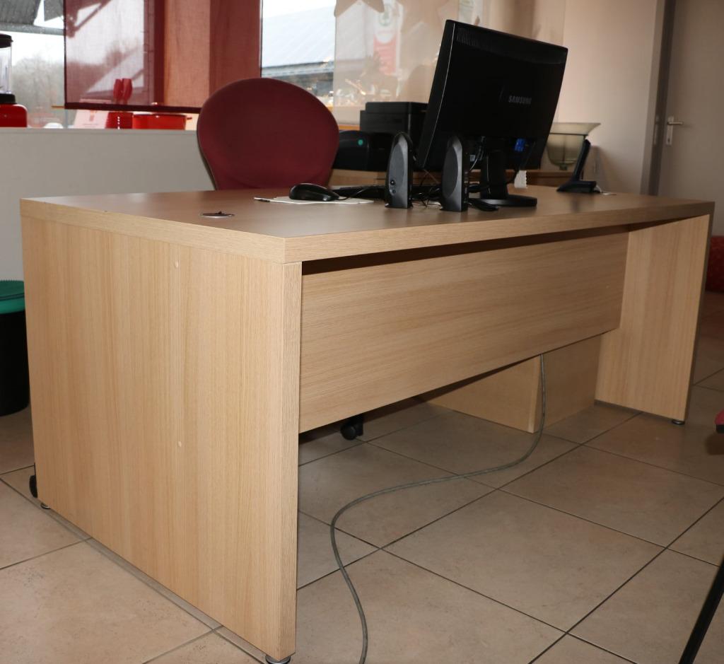 Ensemble bureau & mobilier rangement, Enlèvement, Comme neuf