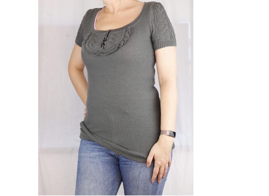 Grijze lange trui van Velvet kitten - Maat small, Vêtements | Femmes, Pulls & Gilets, Gris, Envoi