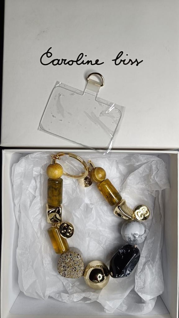 Pendentif clé/téléphone Caroline Biss., Bijoux, Sacs & Beauté, Enlèvement ou Envoi, Comme neuf