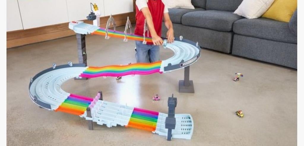 Mario kart racebaan, Ophalen