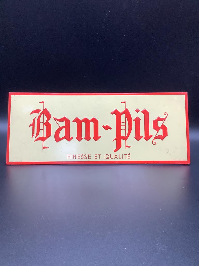 Bam-Pils 1961 reclamebord, Verzamelen, Ophalen of Verzenden, Zo goed als nieuw