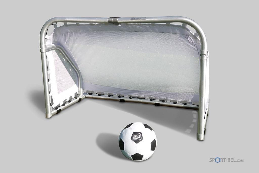 Mini Goal Pro opvouwbaar 120 x 80 x 60 cm aluminium, Sport en Fitness, Voetbal, Ophalen of Verzenden, Nieuw, Set