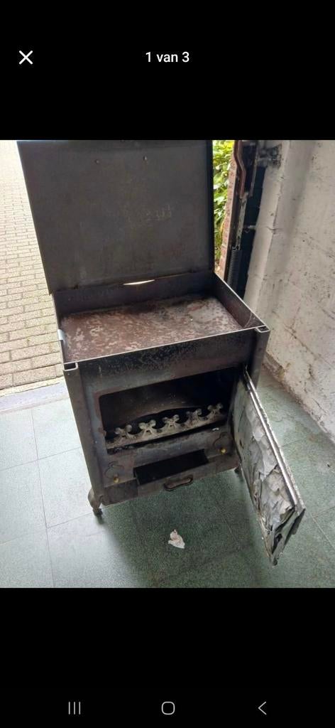 Kachel alles brander, Tuin en Terras, Ophalen of Verzenden, Zo goed als nieuw