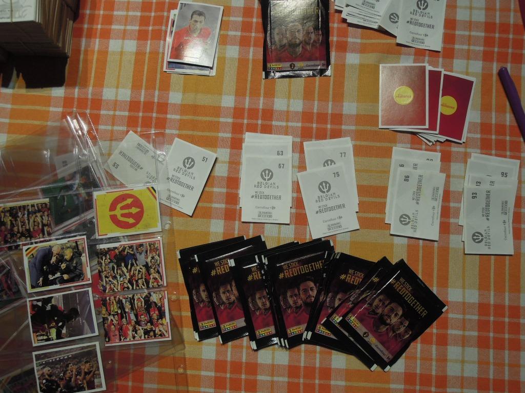 nous collons REDTOGETHER autocollants football, Collections, Enlèvement ou Envoi, Neuf