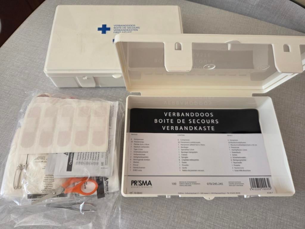 Nouveau ! 2 x trousse de premiers secours Prisma., Enlèvement ou Envoi