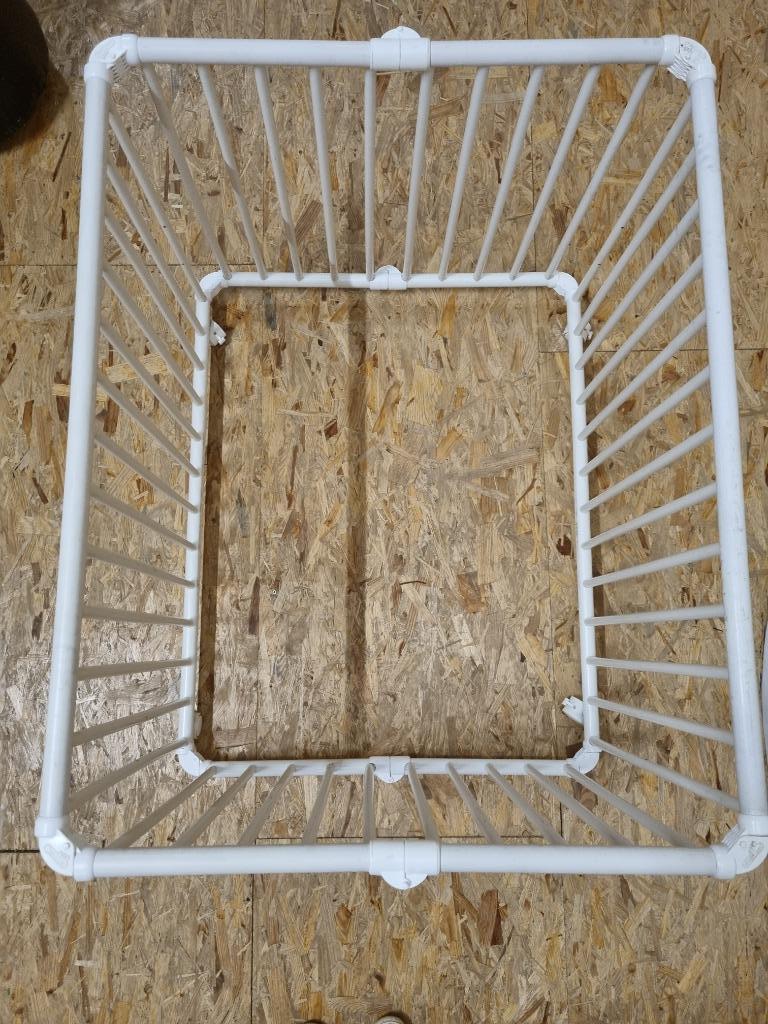 Opvouwbaar babypark/box Geuther incl. matras en accessoires, Kinderen en Baby's, Ophalen, Zo goed als nieuw, Rechthoekig, Wieltjes