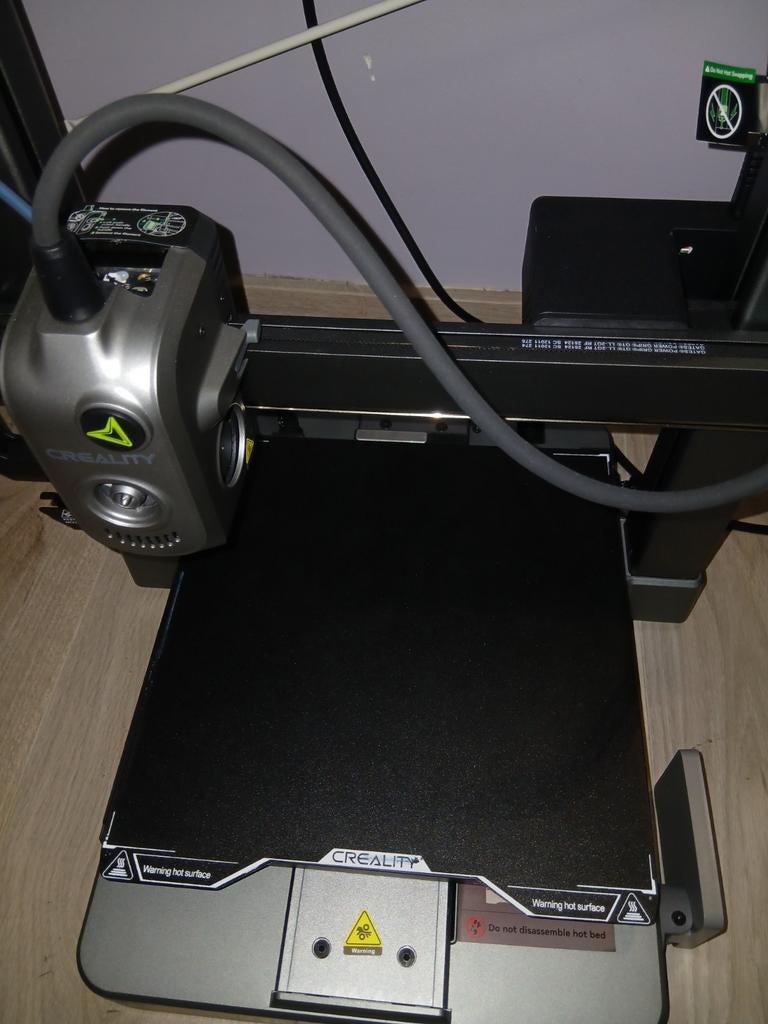 Creality Hi+ Hyper PLA blauwe 3D-printer, Verzenden