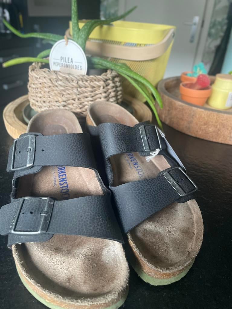 Birkenstock, Kleding | Heren, Schoenen, Ophalen, Zo goed als nieuw, Blauw, Slippers