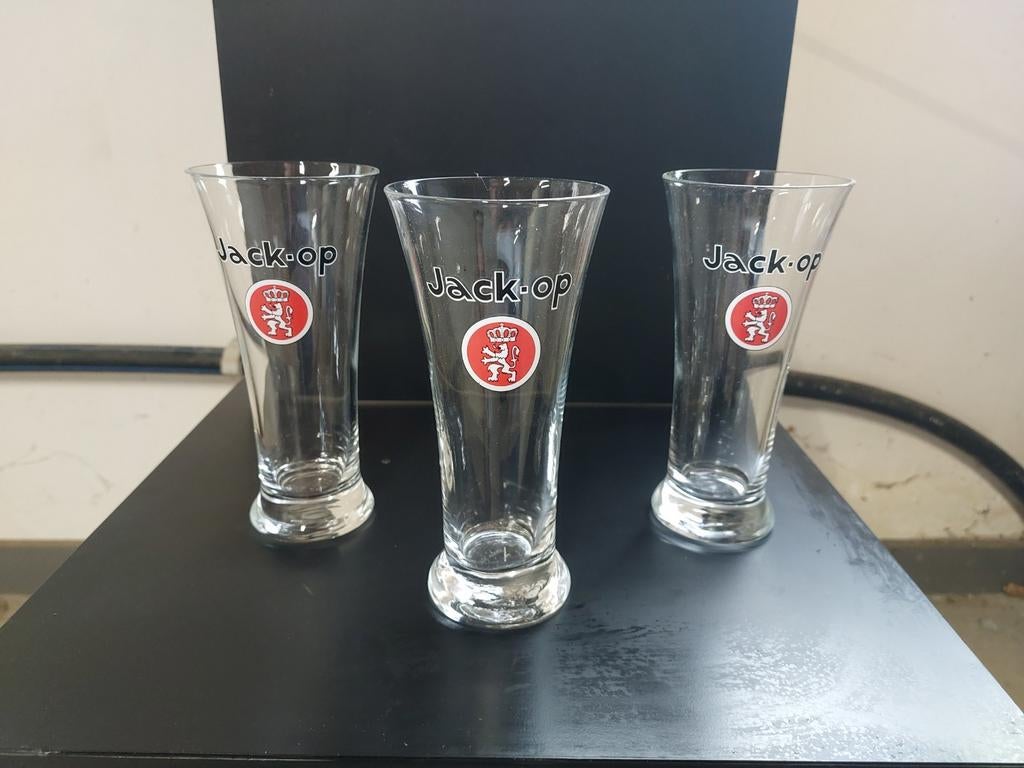 Sifflets Jack-op Cristal Alken, Enlèvement ou Envoi, Comme neuf, Verre à bière