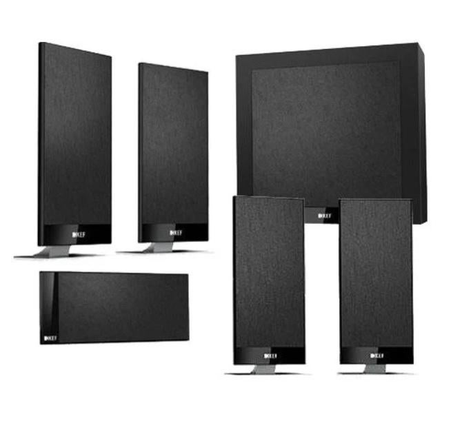 Slim KEF T105 System luidspreker set 5.1 650W T101 T2, TV, Hi-fi & Vidéo, Enceintes, Utilisé, Ensemble surround complet, 120 watts ou plus