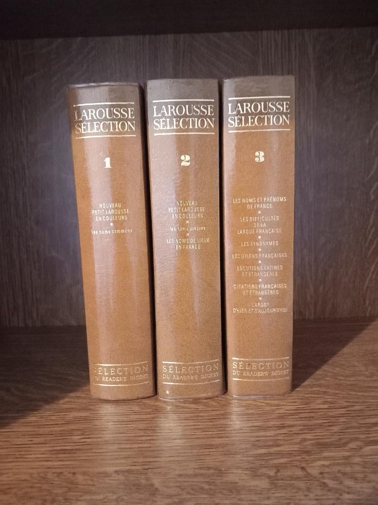 Larousse-selectie in 3 delen, Boeken, Encyclopedieën, Ophalen, Larousse, Complete serie, Zo goed als nieuw