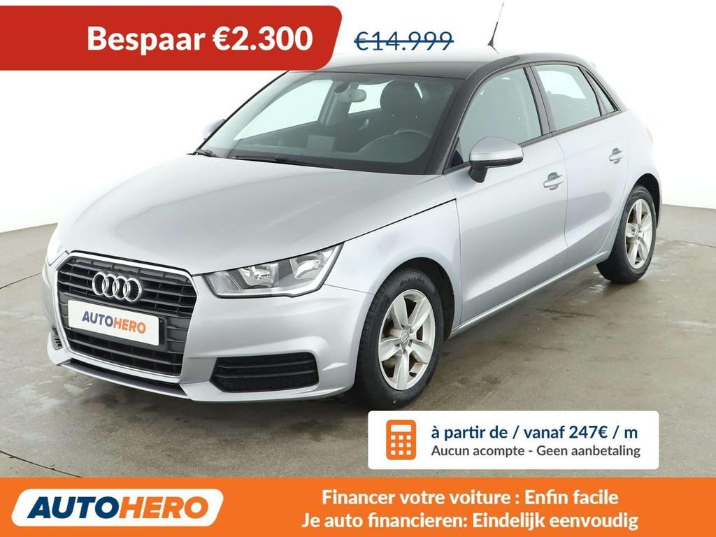 Audi A1 1.0 TFSI (année de construction 2018), Autos, Argent ou Gris, Achat, A1, Boîte manuelle